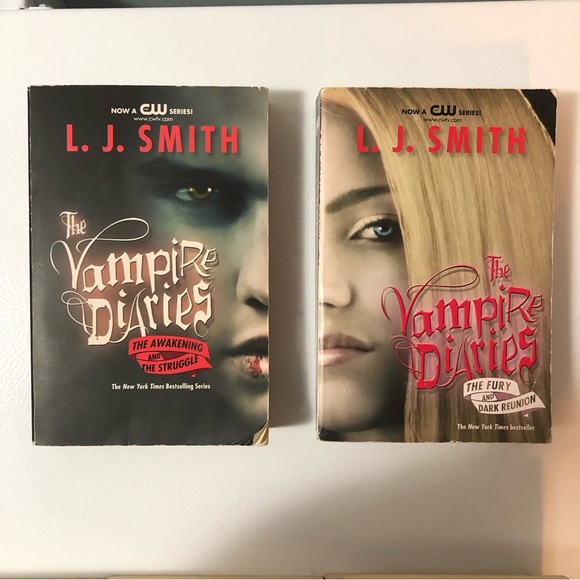 Vampire Diaries Books Return 1-3 Fury Dark Reunion Awakening Struggle Phantom - Picture 2 of 11